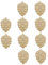 OFFSCH 100stücke Weihnachts-pendants Aus Holz Tannenzapfen-dekoration Für Weihnachtsbaum Diy Holzscheiben Für Kreative Bastelprojekte Für Weihnachten Deko