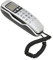 Téléphones Muraux Fixes, KX‑T888CID Téléphone Fixe Filaire avec écran LCD pour Bureau à Domicile, Hôtel (Argent)
