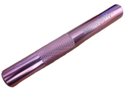 SmithySniffy Metal Reusable Drinking Straw (Pink) by Snorter