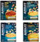 World Flavours Instant Cup a Soup 4 Pack Bundle - with Cuppa Soup Szechuan, British Brocolli and Stilton, Caribbean and Thai Lemongrass - 12 Servings Total - Delicious Flavour Mix Selection