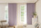 Ayoiow Gardinen Blickdicht Hell, Verdunkelungsvorhang Thermo Mit Ösen, Polyester Vorhang Schlafzimmer 2Er Set, Lila, 107X147CM
