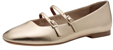 Tamaris Ballerina Women's Elegant, Metallic, 5 UK