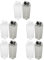 PRETYZOOM 10 Piezas Botella De Leche De Desayuno Tetera Portátil Botella Deportiva Hidrofrasco Botella Deporte Botella Infantil Biberón Biberones Botella De Agua Para Adultos Botellas Pd