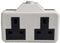 Mr. Gadget's Solutions Heavy Duty 2 Gang 13A Extension Socket – Rubberized Double Socket with Hard Rubber Casing, Durable Trailing Extension for Indoor & Outdoor Use, Perfect for Home (White)