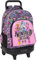 Safta MONSTER HIGH DRAMA - Mochila Grande con Ruedas, Compacta, Extraíble, Ideal para Niños de Diferentes Edades, Cómoda y Versátil, Calidad y Resistencia, 33x22x45 cm
