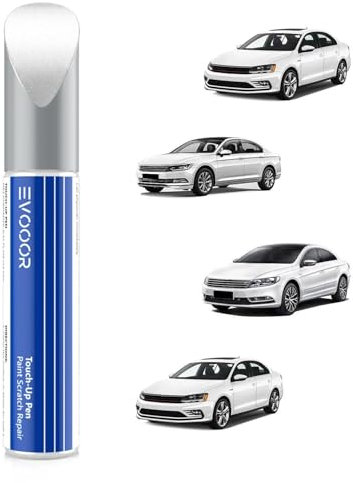 (LB9A/B4) Candy White Autolack Nachbesserung für Volkswagen/VW, Kratzer Reparatur für Auto, Schnelle & Einfache Lösung zur Reparatur