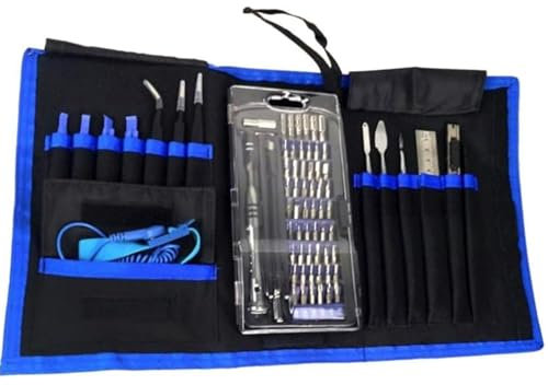 Precision Screwdriver Sets Magnetic 1/4 Inch Nut Driver Set Multi Screwdriver 80-in-1 Repair Tool Kit for Computer, iPhone, Laptop, Cell Phone, PS4, Nintendo, Xbox, Electronics, Household