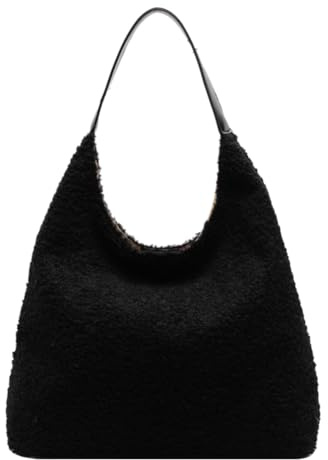 Generische Umhängetasche für Frauen mit innerer Tasche Unterarmtasche Feste Farbtasche Tasche Trendige Handtasche für Arbeitsreisen einkaufen