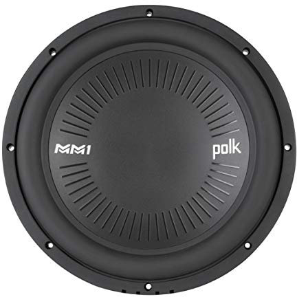 Polk MM1 Series 12 1260W 4 Ohm Single Voice Coil ATV, Car, Marine Subwoofer