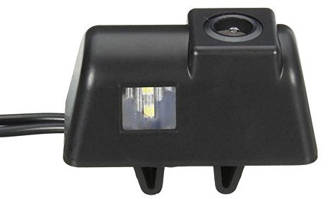 Farb-Rückfahrkamera Einparkhilfe mit Distanz-/Hilfslinien in der Kennzeichenleuchte für Ford Transit MK6 /MK7 Transporter car Camera