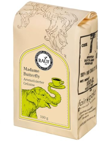 Rauf Tee - aromatisierter Grüntee Madame Butterfly 100g