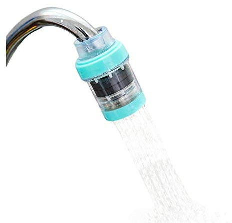 Filtro de agua para grifo, BESTHINKY, filtro magnético de piedra maifán, filtro de agua, purificador de agua, cartucho de filtro para hogar cocina compatible con grifos estándar azul