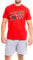 Disney Mens Mickey Mouse Pyjamas Red Size Large