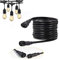Svater 3m Extension Cable for Svater S14 2W Festoon Lights, 3Meters/9.8Ft, Extension the Plug and the 1st Bulbs or 2 String Lights, IP65 Waterproof