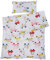 Bio Kinderbettwäsche 100% Bio-Baumwolle (kbA) GOTS zertifiziert, Autos, 135 x 200 cm / 40 x 80 cm, Perkal-Stoff
