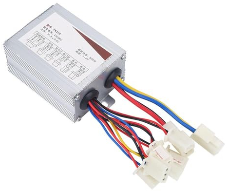 Bürstensteuerung DC Motor 36V für Elektrofahrräder, 1-teilige Aluminiumlegierung DC 36V 500W Motor gebürstete Steuerbox
