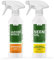 CLOSTER Set Huile de Neem et Savon Potassique pour Plantes - Anti Acariens Anti Cochenille Anti Pucerons Araigneé Rouge – Protection Naturelle du Jardin Contre Insectes Parasites (2x500ML Prêt emploi)