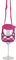 VINSTRIP® GLASSLING PINK - Weinglashalter zum Umhängen mit Schutzdeckel - praktischer Netzglashalter für Festivals, JGA, Stehparties, Weinwanderung, Geburtstagsausflug, ...