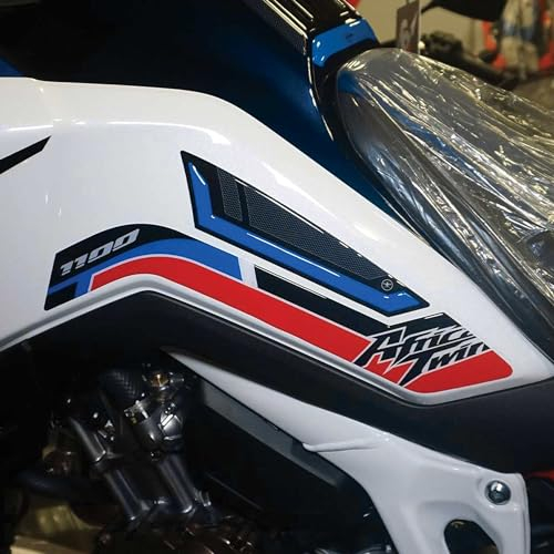 labelbike - Adesivi in Resina Gel 3D Protezioni serbatoio compatibili con moto Honda Africa Twin 1100 2022