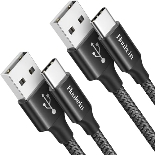 2M 2Pack Samsung Charger Cable Fast Charge, Type C Charging Lead for Samsung Galaxy S24 S23 S22 S21 S20 FE, A55 A53 A54 A52s A03s A04s A12 A13 A14 A15 A23 A34 A33