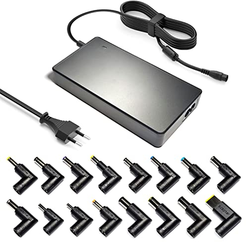 HUARIY 90W Laptop Netzteil Universal Ladekabel Ladegerät für HP Spectre X360 Dell Inspiron XPS Lenovo IBM Yoga Acer Aspire ASUS Vivobook Samsung Chromebook Sony Toshiba 16V 18,5V 19V 19,5V 20V USB 5V