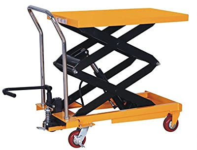 Hubtisch, Hebebühne PTS 500 kg, Hubhöhe bis 1500 mm