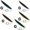 5er-Pack Surfbretter, Finger-Surfbretter, Mini-Surfbretter, tragbar, kreatives Fingerspitzen-Spielzeug für Kinder, Teenager, Erwachsene, Surfen jederzeit und überall (blau, grün, gelb, rot, weiß)