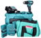 Makita DF 333 DSAX6 Akku Bohrschrauber 12 V 30 Nm + 1x Akku 2,0 Ah + Ladegerät + 17 tlg. Zubehörset + Kühlbox