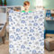 Elefanten Kuscheldecke Baby Elefant Decke Blau Grau Weich Flanelldecke Elefant Kinder Warm Plüsch Fleece Wohndecke Elefant für Teenager Jungs Mädchen Geburtstagsgeschenke Krippe Sofa Deko, 130x152cm