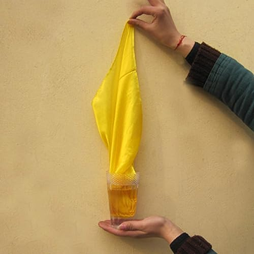 Okito Magische Tricks aus Glas, Seide, erscheint aus gefüllter Tasse, flüssige magische Münze, Kerze, Pass Thru Gläser, Nahaufnahme, Bühnenillusionen, Gimmicks, Mentalismus-Requisiten