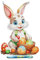 NSXIN 5D Diamond Painting Ostern Deko, DIY Diamant Malerei Bilder Kit Ostern Tisch Dekoration, Handwerk Applique Mosaik Hase Ostereier Dekoration (Stil M)