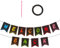 Welcome Back Girlande Banner Willkommen Banner Herzlich Willkommen Girlande mit 11Stk Fahne 5 m Juteseil Willkommensbanner für den Schulanfang, Familie, Party-Dekoration, Geburtstagsdeko