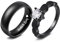 MunkiMix Personalisierte Verlobungsring Paar Eheringe-Set Verlobungsringe Partner Ringe für Sie und Ihn Partnerringe Edelstahl 6/8 mm Breite Passende Verlobungsringe für Paare (Style D1)
