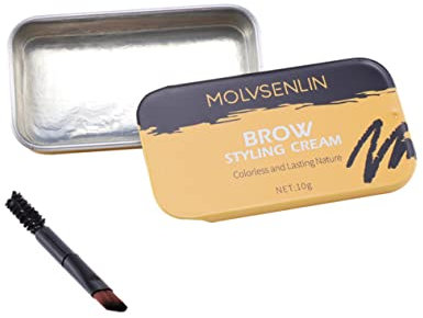 HONMEET 2 Stk Styling-Creme für Augenbrauen Wachs und Wachsstift für Augenbrauen Brauen zähmendes Wachs Lipgloss-Kit augenbrauengel eyebrow gel Augenbrauenwachs Pomade für Augenbrauen