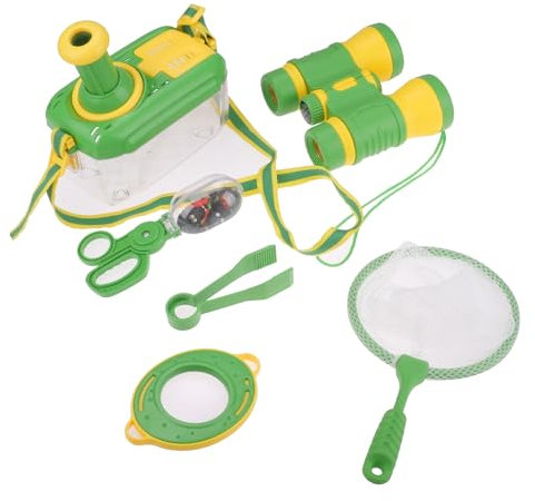 Doafoce Lupenglas für Kinder Set Insekten Beobachtungsbox Insekten Sammelboxs Kinders Draussen Forscherset für Kinder Lupe Insekten Sammelbox für Kinders Camping, Natur Erforschen
