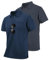 SwissWell 2er Pack Poloshirt Herren Kurzarm Golf Polo Männer T-Shirt Atmungsaktiv Polohemd, Grau+Marineblau 2XL