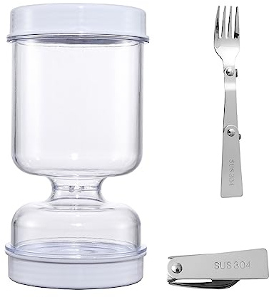 Pepmühle Jar Secco Separazione Nasale Boccale Cetriolo Cucina Pickle Clessidra Oliva Kimchi Dispenser di Secchi