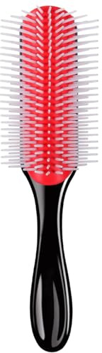 Brosse Cheveux Bouclés Brushing Demelante Femme Homme | Curly Hair a Brush Afro Crepus Fins Petite Antistatique Voyage Naturelle Professionnelle Cadeau Fille