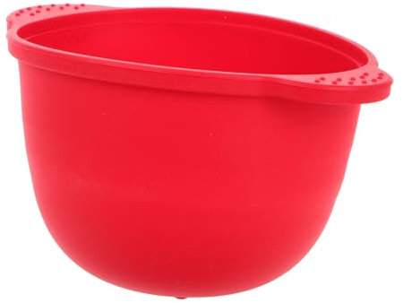 WRITWAA Liner Silicone Pour Pot De Cire De Accessoire De Remplacement Pour Chauffe-cire Pour Épilation Et Soins De Beauté Rouge