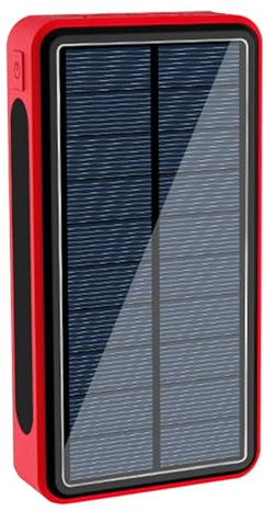 Solar-Telefon-Ladegerät, Akku-Backup-Ladegerät, Solarpanel-Ladegerät, wasserdichte Solar-Batterie für Outdoor-Kameras, Handys, Konsolen