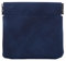 Pu Leather Headphone Storage Bag,Earphone Pouch, Headphone Protection Pouch with Snap(L,blue)