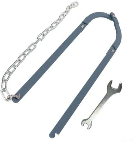 Eisenzaunfixierer 490 mm mit Rostschutz für Gartenzaun-Wartung, inkl. Draht-Anziehen und Reparieren an Pferden, Stachel- und Elektrodrahtzäunen
