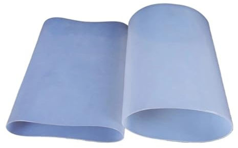 Tubo in gomma siliconica - Spessore 1 mm, lunghezza 1 metro, tubo con diametro interno 12-1000 mm(70x74mm-Black)