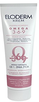 ELODERM CREAM WITH OMEGA 3-6-9 COMPLEX FROM 1ST DAY OF LIFE KREM OMEGA 3-6-9 OD 1 DNIA ZYCIA