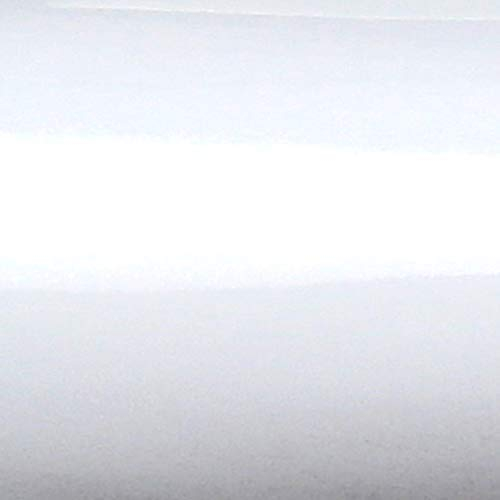 TipTopCarbon 8,33€/m² Möbelfolie Weiss Glanz Klebefolie 2m x 60cm Selbstklebende Plotterfolie glänzend
