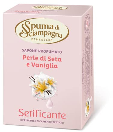 Spuma di Sciampagna Duftende Seife Rosa&Vanille 90 g
