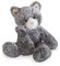 Histoire d'Ours - Peluche Chaton Sweety Mousse - 25 cm - Gris - Peluche Chat Ultra Douce et Réconfortante - Facile à Caliner - Idée Cadeau Naissance ou Anniversaire Enfants - HO3157