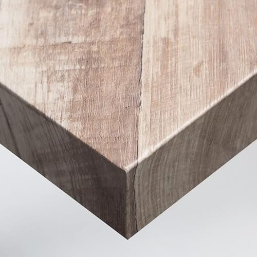 DIMEXACT - Vinyle adhésif Imitation Panneau de Bois - 122 cm x 2.5 m - en Rouleau