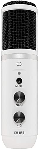 Mackie EM-USB USB Condenser Microphone - Limited-edition White