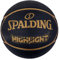 Spalding – Highlight – Black/Gold– Basketball Ball – Size 7 – Basketball – Certified Ball – Material: Rubber – Outdoor – Anti-Slip – Excellent Grip – Official Size and Weight